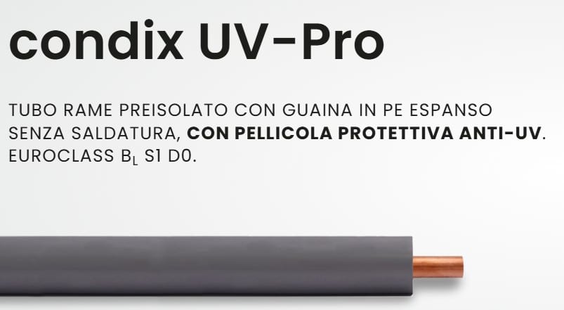 NUOVA ZECCHINI NZ1PCUV0106358060M0 TUBO CONDIX UV-PRO 1/4x0.80 SP.6.ROT 50M
