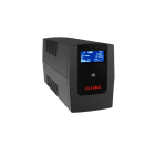 DKC EUROPE SRL - DKCINFOLCD2000SI UPS 1F VI 2KVA LCD 2SHK/IEC USB+RJ45 2X9