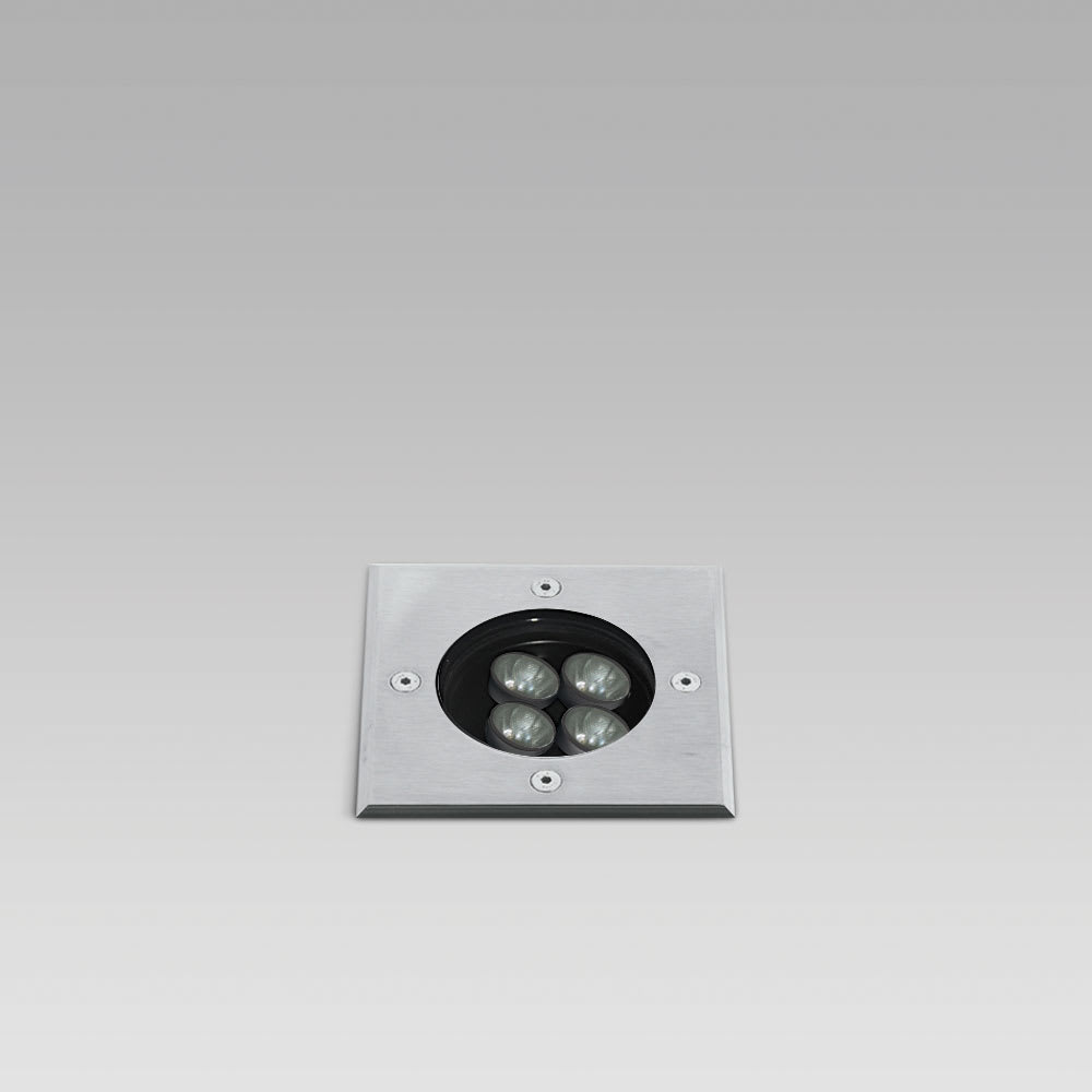 ARCLUCE SPA - ACL0770008C-830-30 INGR-S110 4W WW INOX QUADRA REM-D