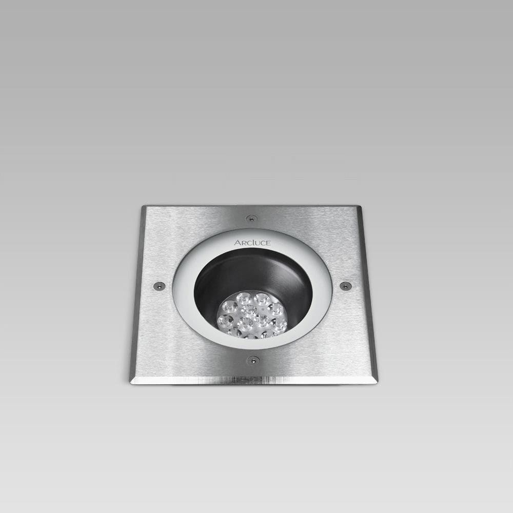 ARCLUCE SPA ACL0761030A-840-30 INGR-S180 11W FB INOX QUADRA ON/OFF