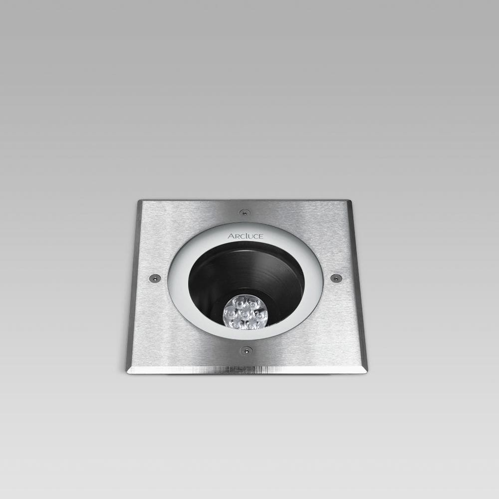 ARCLUCE SPA ACL0761017P-840-30 INGR-S180 12W NB INOX QUADRA PC
