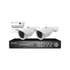 COMELIT GROUP SPA - COEIPKITPOE004C KIT IP EASY,IPNVR004CPOE,2 IPCAM010D,435