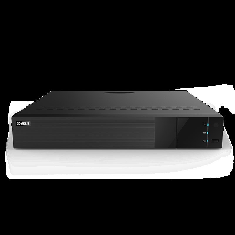 COMELIT GROUP SPA COEIPNVR016A08PB NVR 16CH, 8MP, POE, AI, HDD 2TB