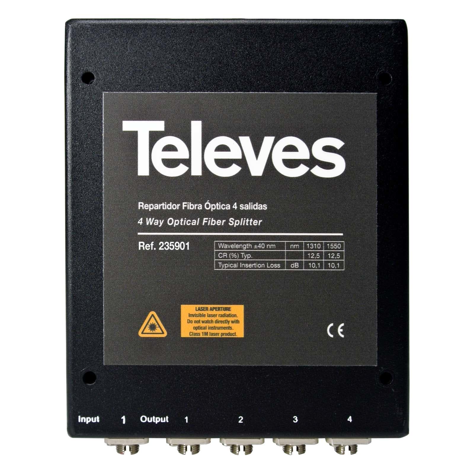 TELEVES ITALIA SRL TVV235901 DIVISORE F.O. 1250...1650NM FC/UPC 4VIE