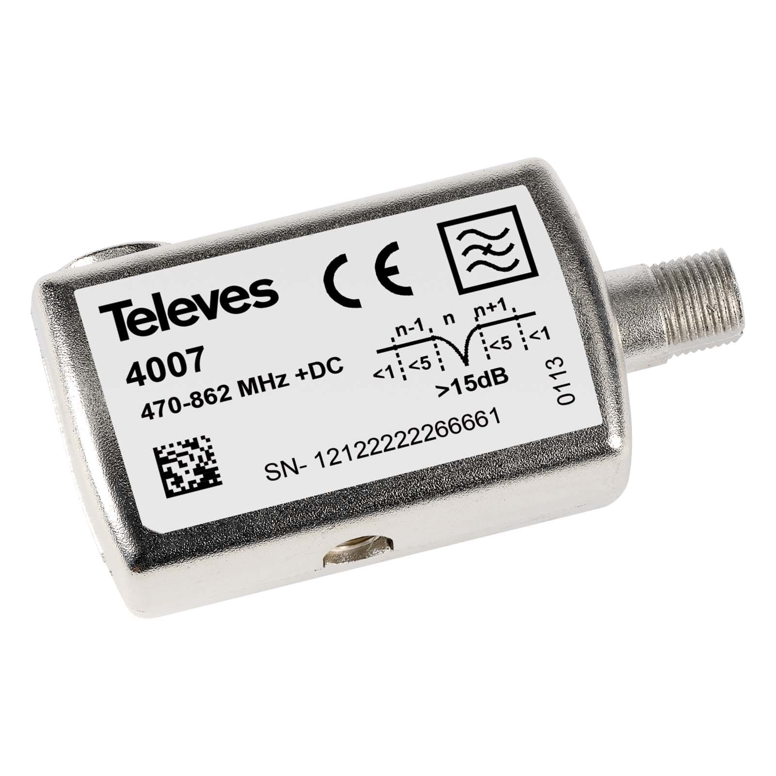 TELEVES ITALIA SRL - TVV4007 TRAPPOLA DI CANALE F UHF 1 CANALE