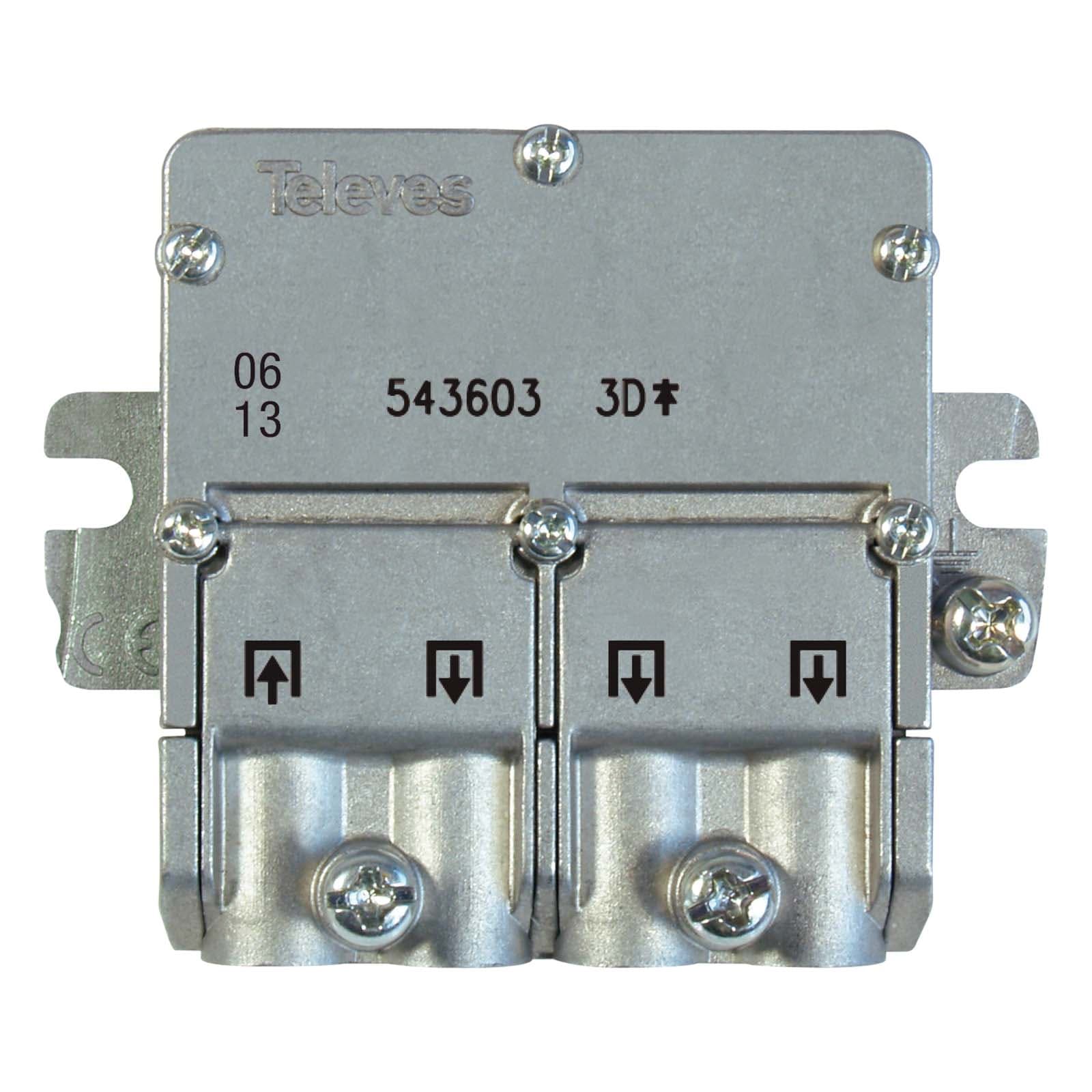 TELEVES ITALIA SRL - TVV543603 PARTIT. 5-2400MHZ EASYF 3VIE 9/8DB