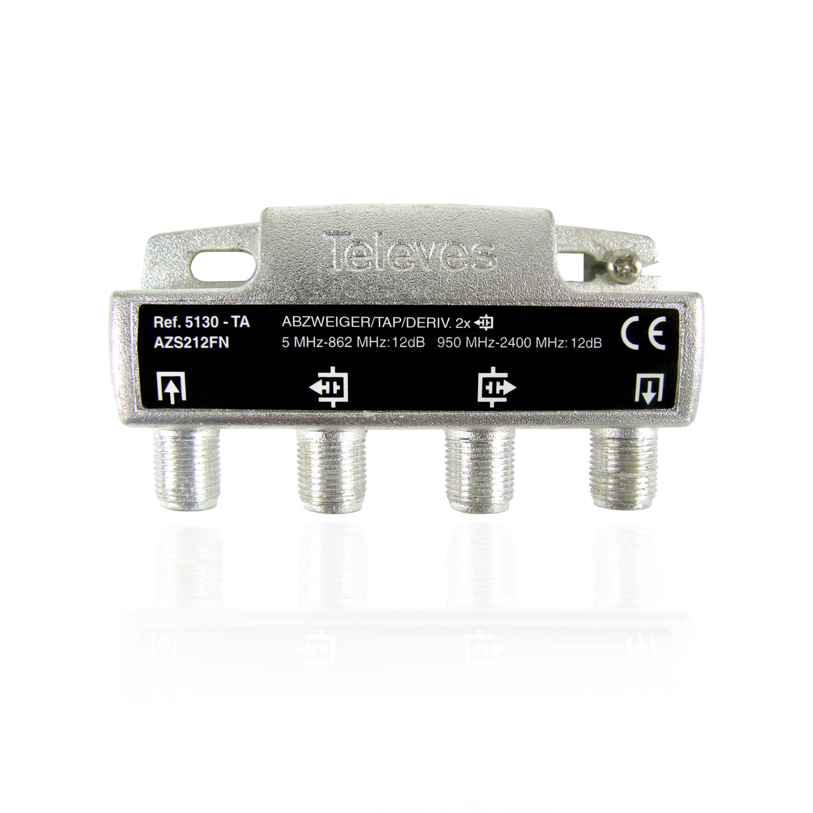 TELEVES ITALIA SRL - TVV5130 DERIV.5-2400MHZ 2VIE 12 DB
