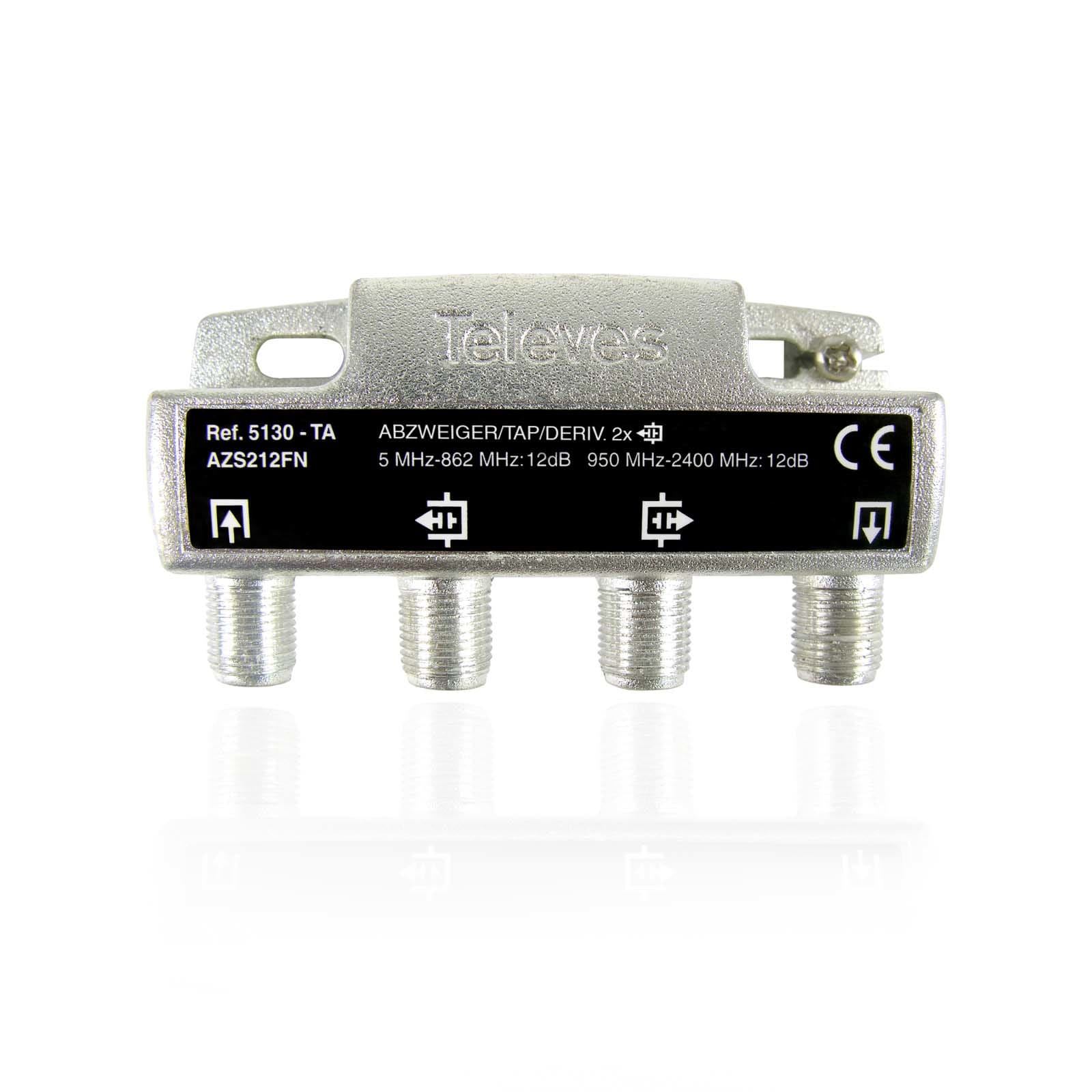 TELEVES ITALIA SRL - TVV5130 DERIV.5-2400MHZ 2VIE 12 DB