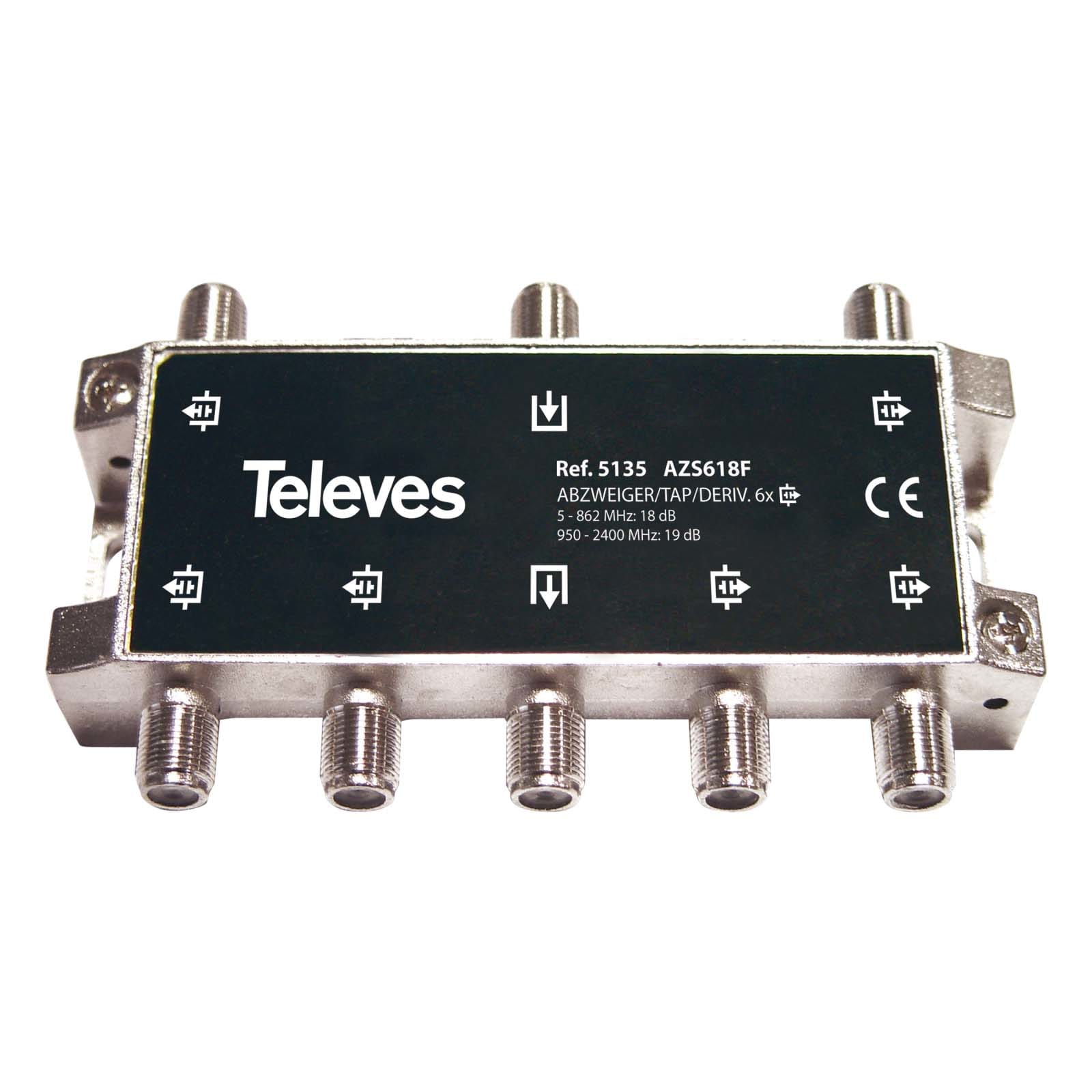 TELEVES ITALIA SRL - TVV5135 DERIV.5-2400MHZ 6VIE 18 DB