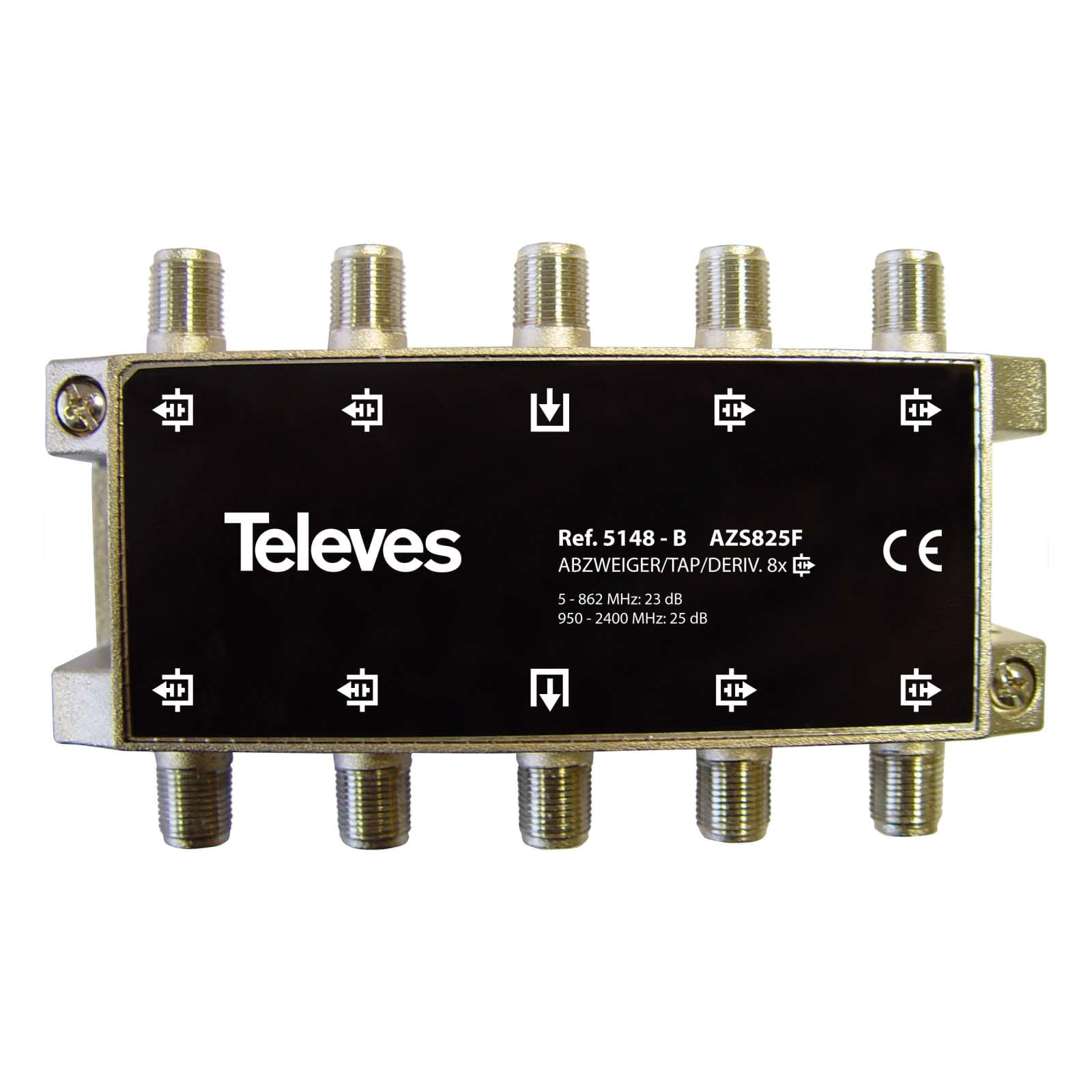 TELEVES ITALIA SRL - TVV5148 DERIV.5-2400MHZ 8VIE 25 DB
