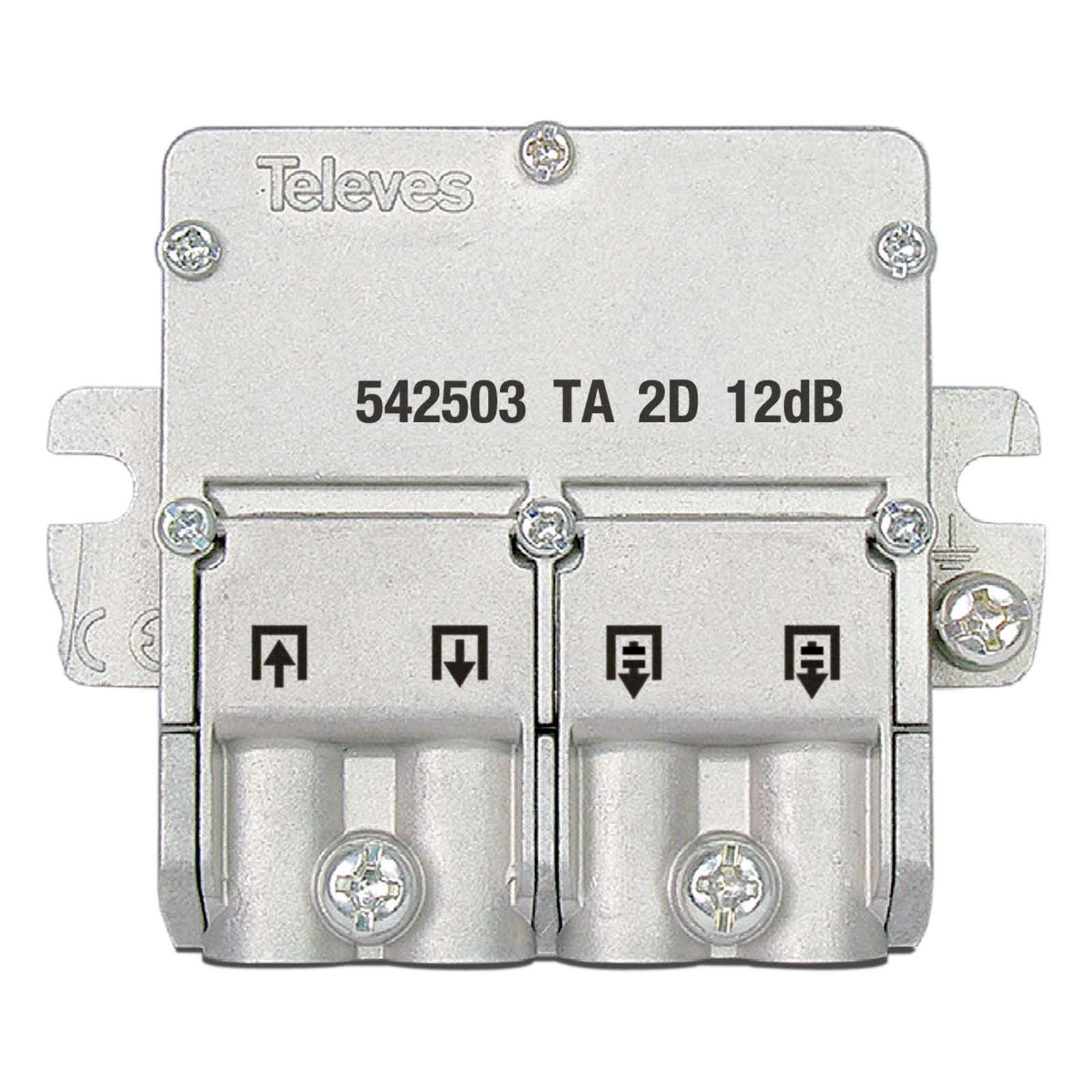 TELEVES ITALIA SRL - TVV542503 DERIVAT. 5-2400MHZ EASYF 2VIE 12DB