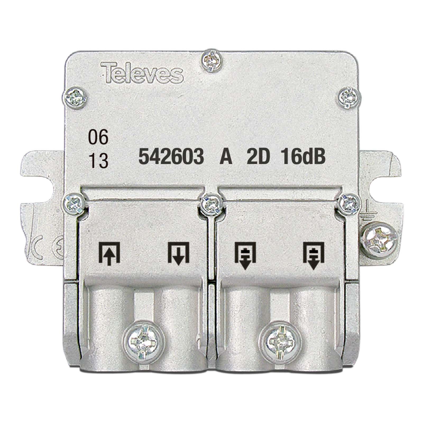 TELEVES ITALIA SRL - TVV542603 DERIVAT. 5-2400MHZ EASYF 2VIE 16DB