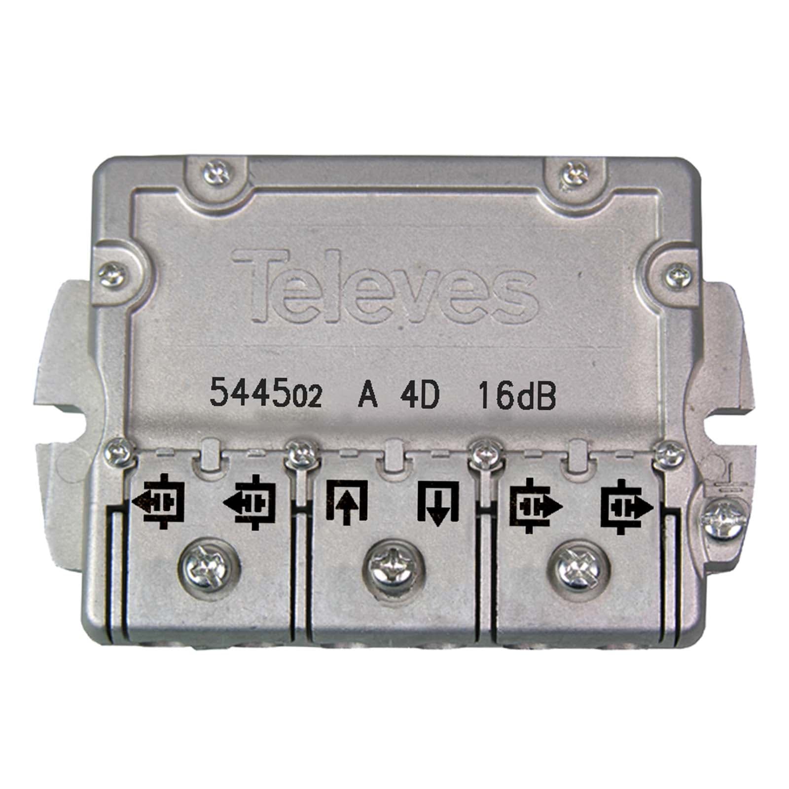TELEVES ITALIA SRL - TVV544502 DERIVATORE 4 VIE -17DB
