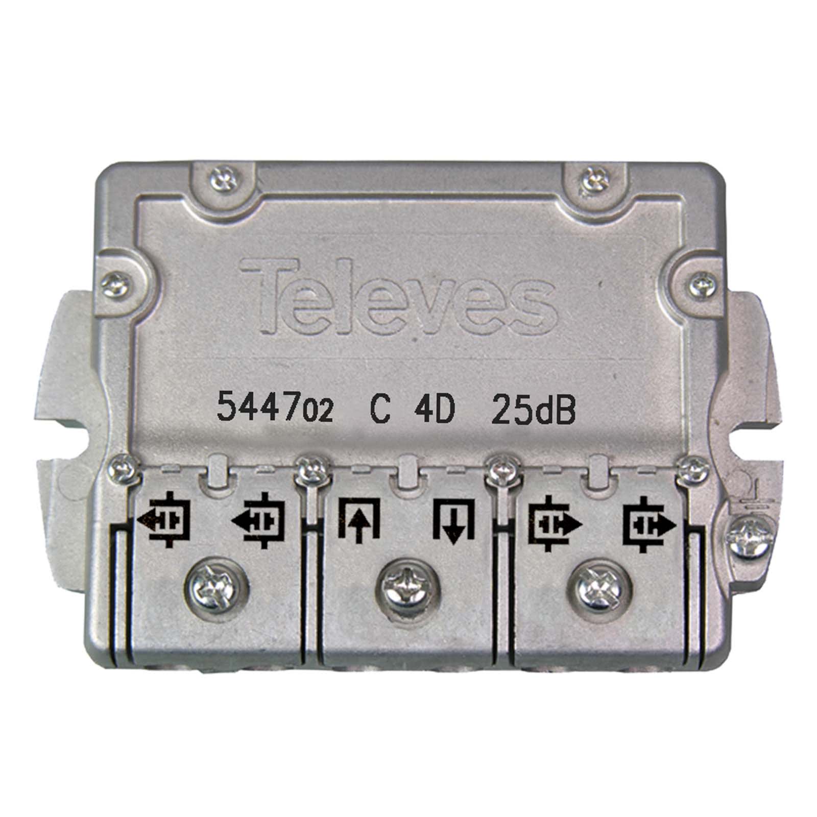 TELEVES ITALIA SRL - TVV544702 DERIVATORE 4 VIE -25DB