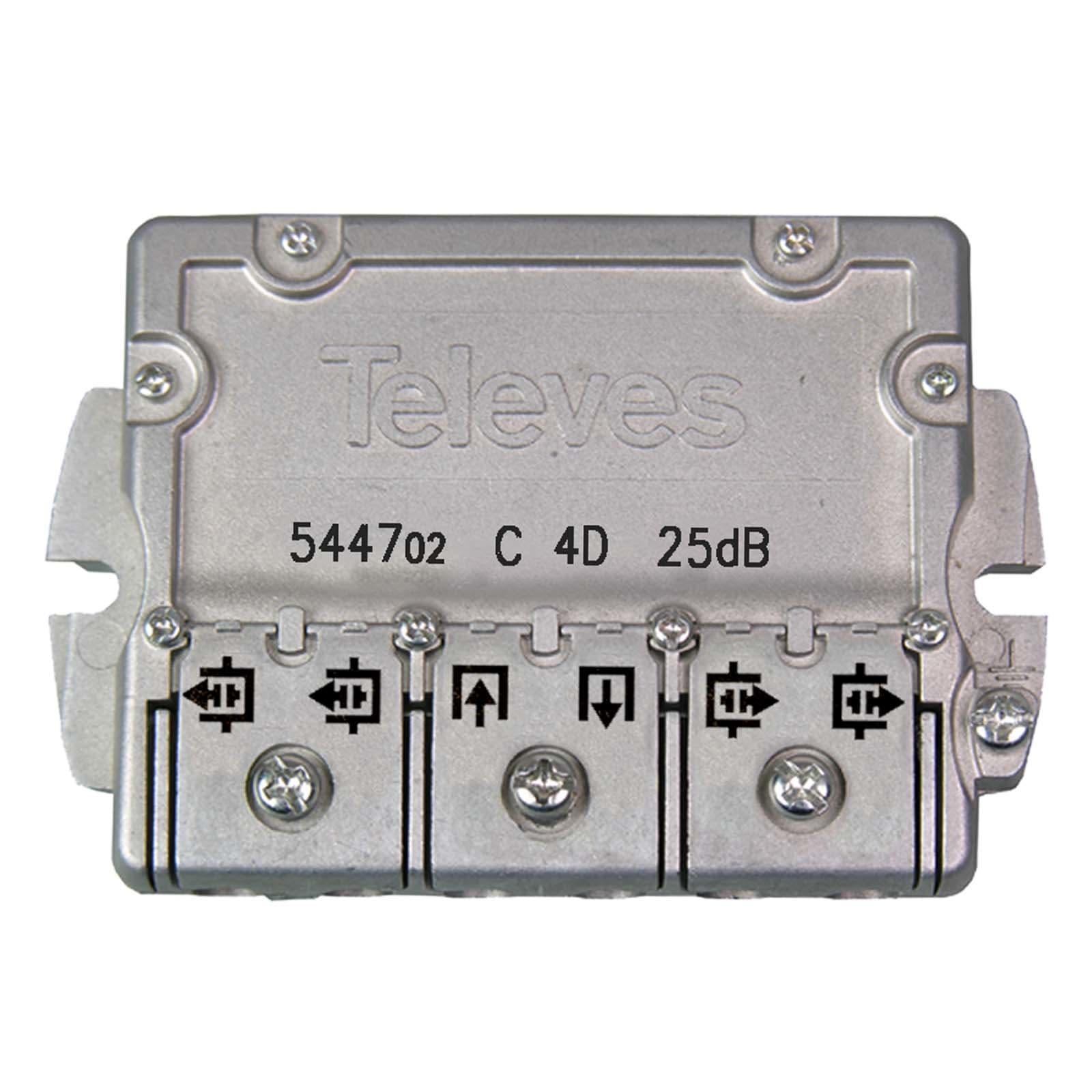TELEVES ITALIA SRL - TVV544702 DERIVATORE 4 VIE -25DB