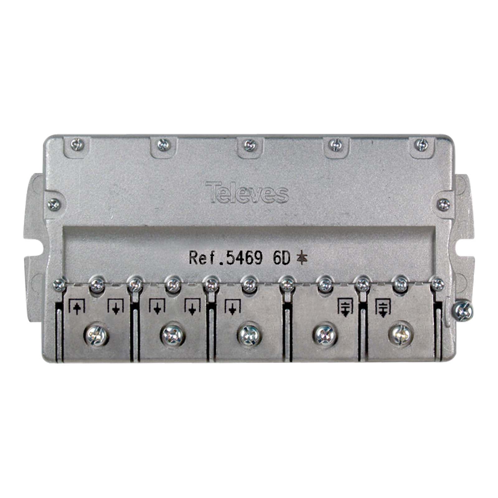 TELEVES ITALIA SRL TVV5469 PARTITORE 5...2400MHZ EASYF 6VIE 11/14DB