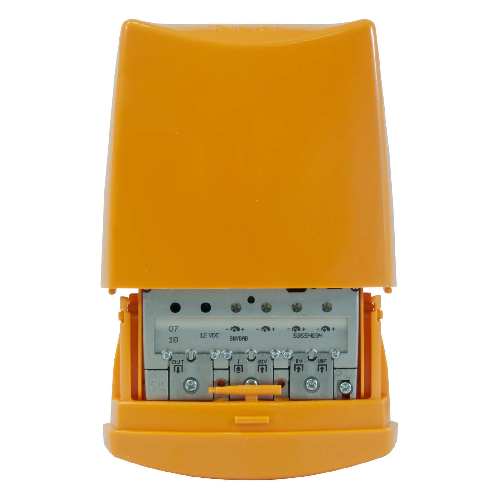 TELEVES ITALIA SRL TVV53554034 AMP.PALO. 12V 4I/1U BIII/DAB-21..34-35..