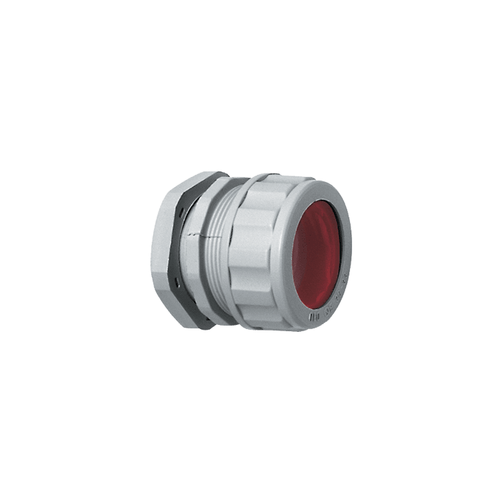 CONCHIGLIA - CON097500052 Acc. per Serie UPM - Applicazione di raccordo in poliammide PA6V0 per cavi/tubi diametro 28 mm, PI67
