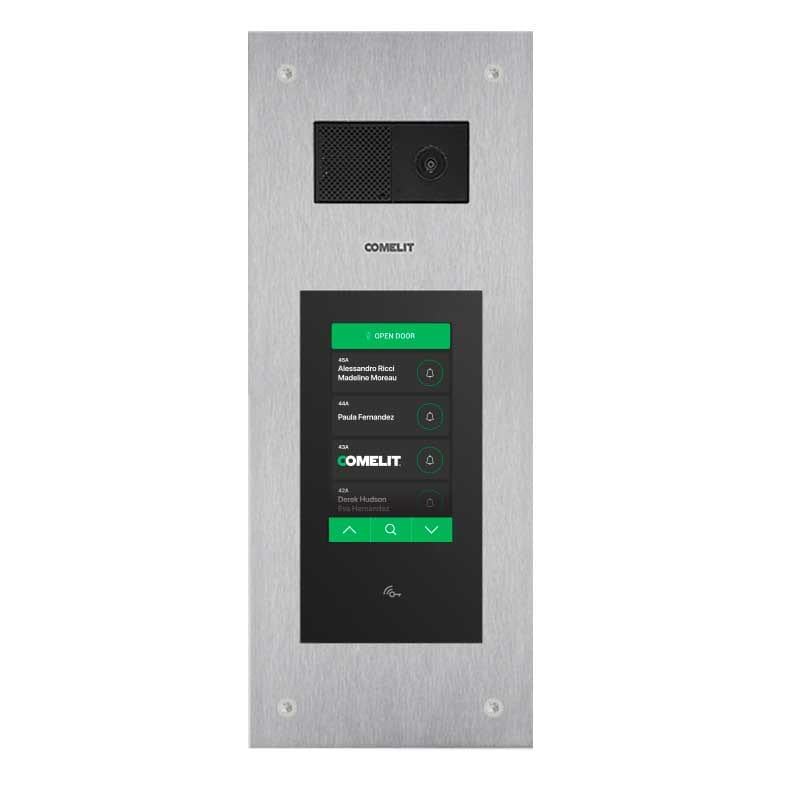 COMELIT GROUP SPA COEIX8090 PULSANTIERA VIDEO STEELTOUCH 5. VIP