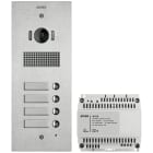 VIMAR SPA - VIWK41524 KIT STEELY 2F+ A/V 4 PULSANTI ACCIAIO