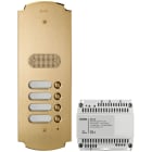 VIMAR SPA - VIWK41604 KIT PATAVIUM 2F+ AUDIO 4 PULSANTI OTTONE