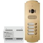 VIMAR SPA - VIWK41624 Kit Patavium 2F+ A/V 4 pulsanti ottone