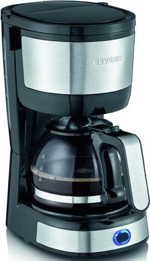Severin - SEV480800 Kaffeeautomat 4T 750W Glaskanne edst-sch