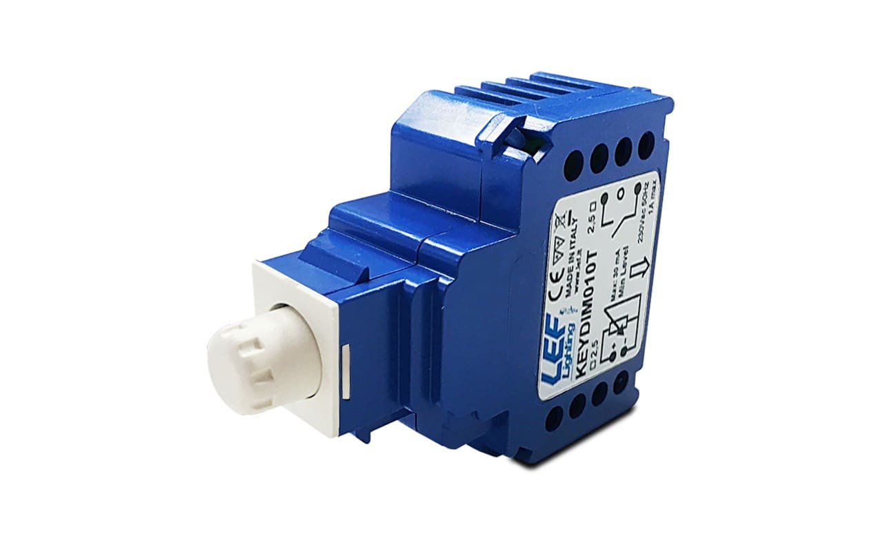 LEF LIGHTING SRL LEFKEYDIM010TB DIMMER 1-10V (PASSIVO) KEYSTONE BIANCO