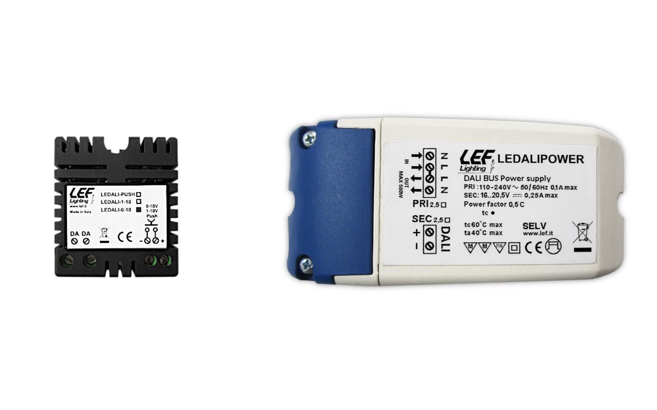 LEF LIGHTING SRL - LEFKIT-LEDALI-0-10 KIT LEDALI-0-10 + LEDALIPOWER