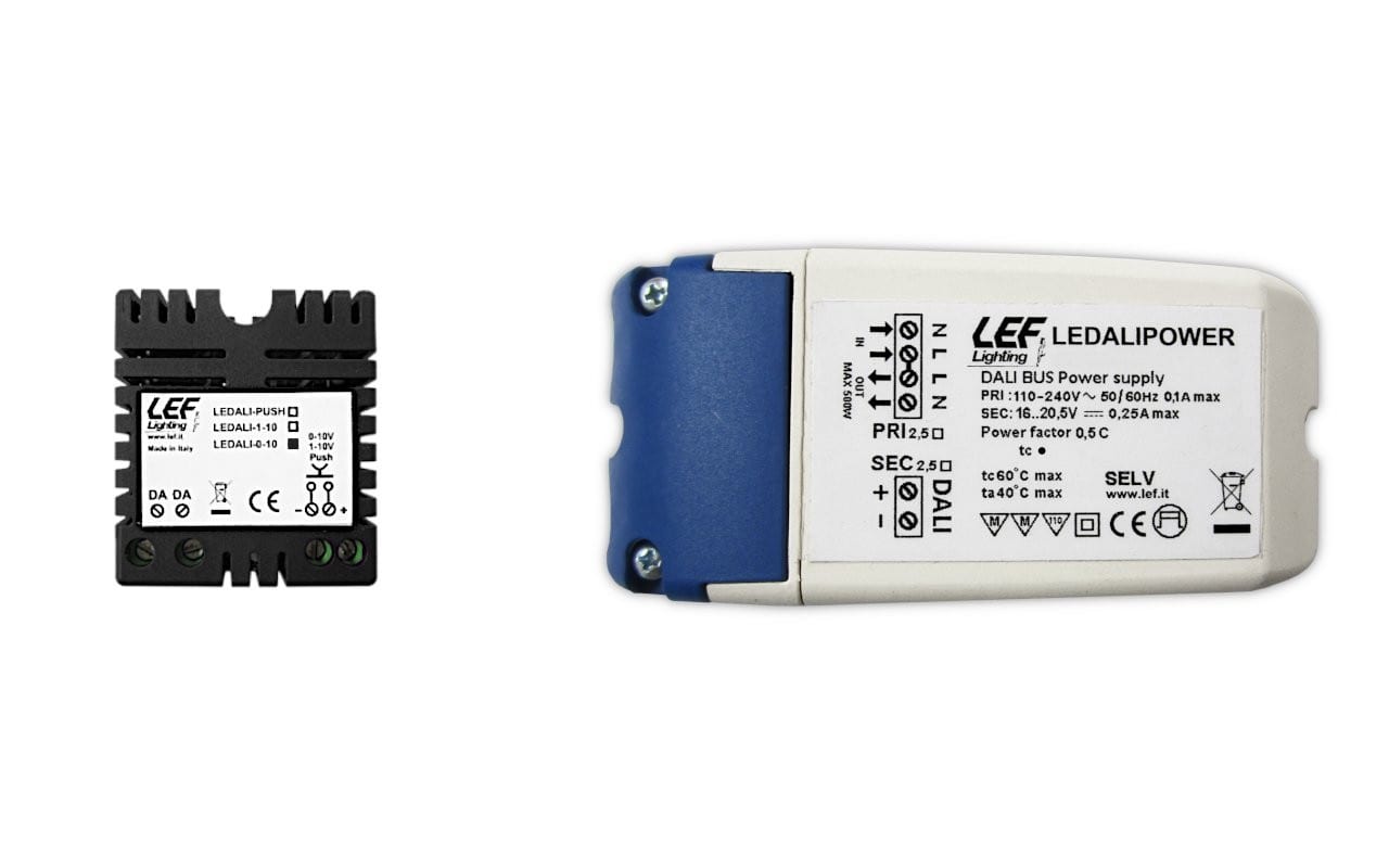 LEF LIGHTING SRL - LEFKIT-LEDALI-0-10 KIT LEDALI-0-10 + LEDALIPOWER