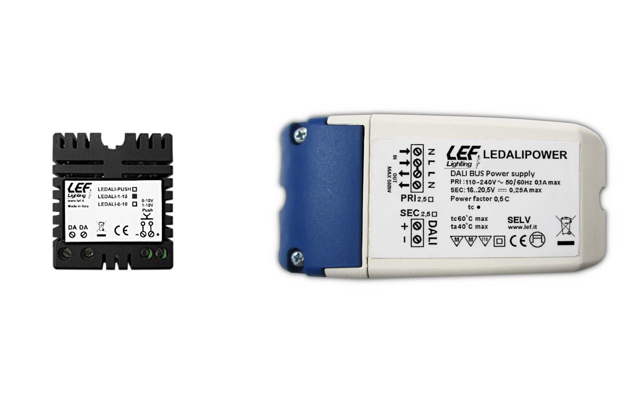 LEF LIGHTING SRL - LEFKIT-LEDALI-1-10 KIT LEDALI-1-10 + LEDALIPOWER