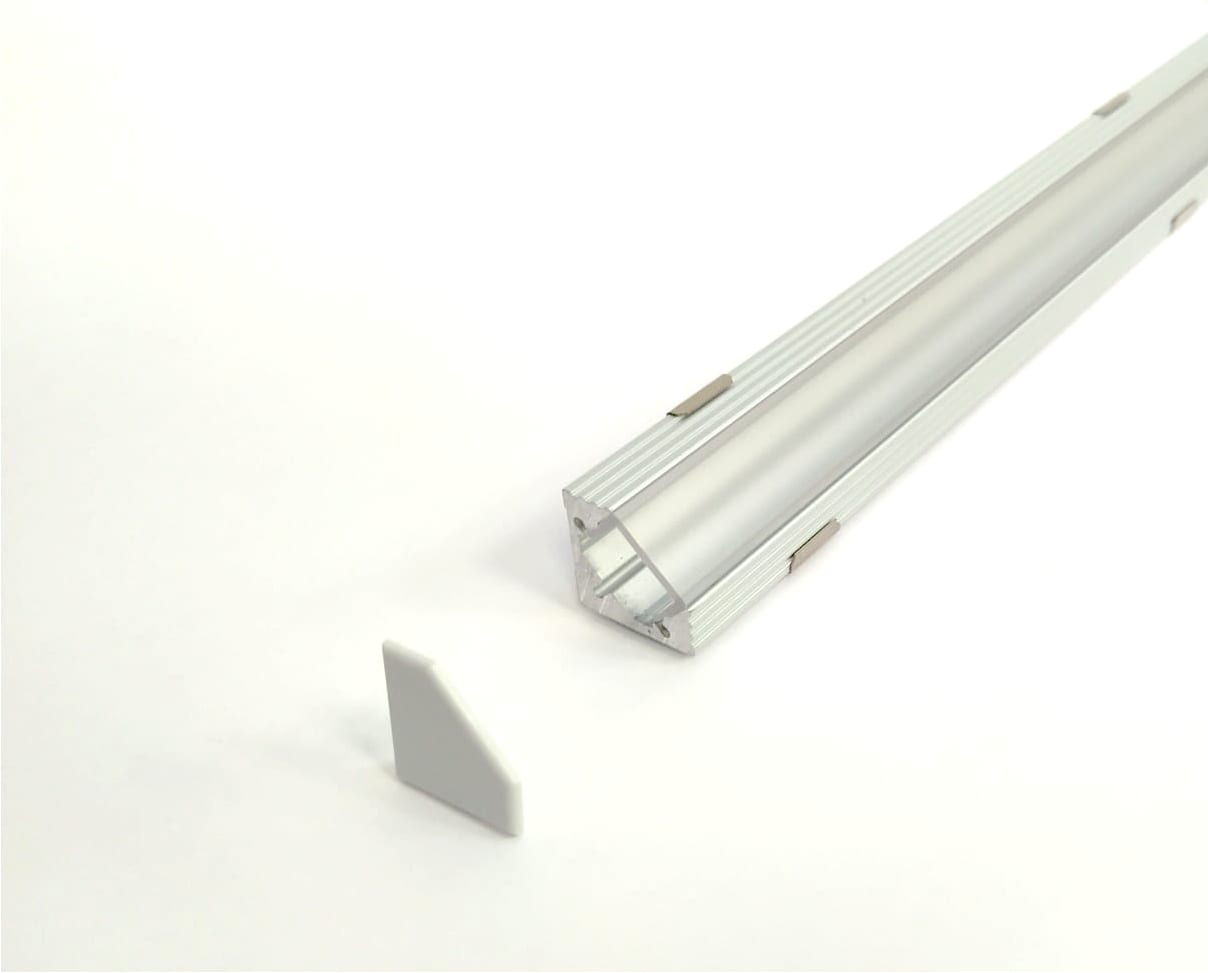 SICOM - SOL5020006-N BASIC KIT CORNER45 NERO 2M+C.TRASPARENTE