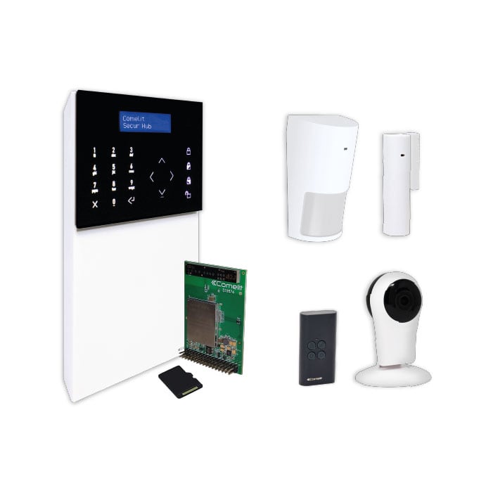 COMELIT GROUP SPA COEKSW32413L KIT SECUR HUB 4G CON TELECAMERA WIFI