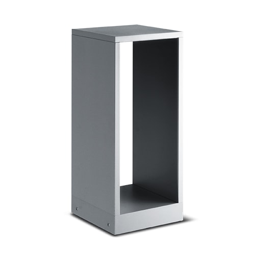 SIMES SPA SMVS.6346W.14 KUBE 240 LONG +LED 930 D2/P GRI