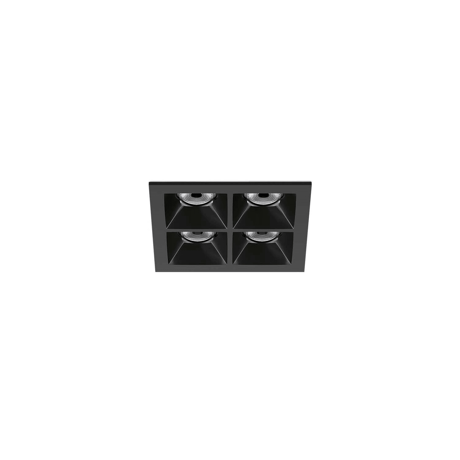 LOMBARDO - LOMLZ14708BL3 Kura 2X2 LED L 3K 8,4W Nero