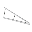 CONTACT ITALIA SRL - IICKVN2400-20 Kit cavalletto 20° - 2 mod O - da 2400mm