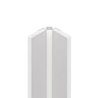 NOVALUX SPA - NOX101874.99 L-16 EDGE profilo lineare per spigolo interno non installabile direttamente su muratura, per strip LED, tagliabile in opera, in lastra di cartongesso