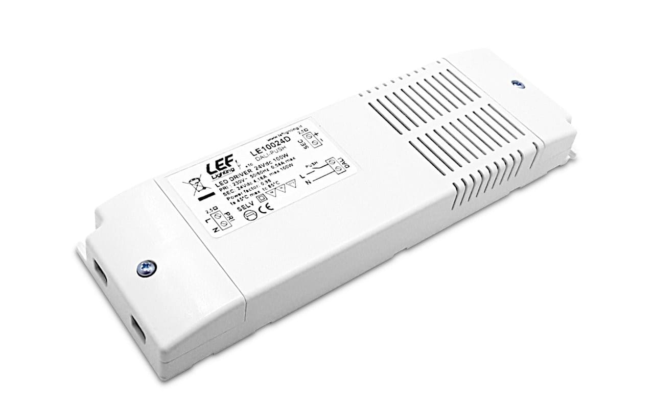 LEF LIGHTING SRL LEFLE10024D ALIM.LED TENS.COST. 100W 24VDC DIM.DALI/