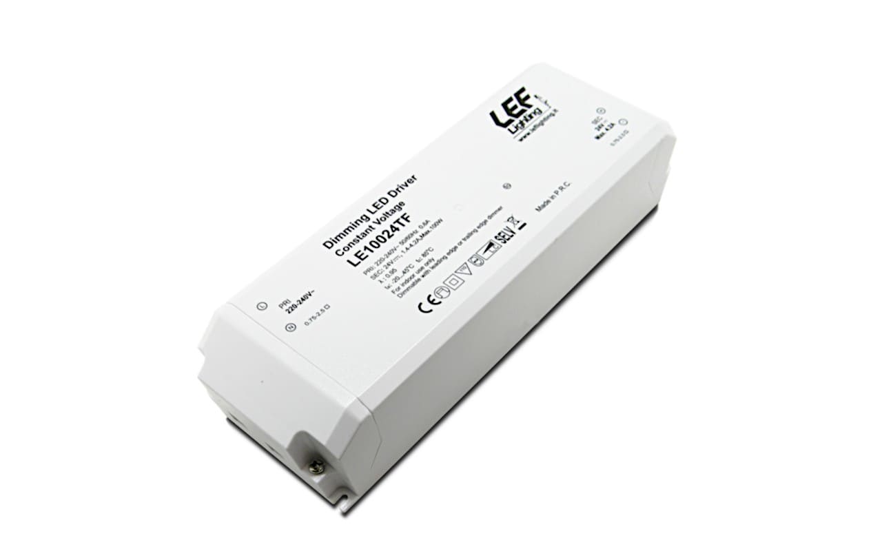 LEF LIGHTING SRL LEFLE10024TF ALIM.LED 100W 24VDC DIM.TAGLIO FASE IP20