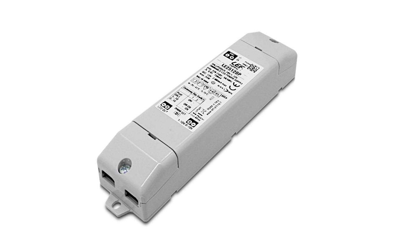 LEF LIGHTING SRL LEFLE2512DP ALIM. LED TENS. COSTANTE 25W 12VDC DIMM