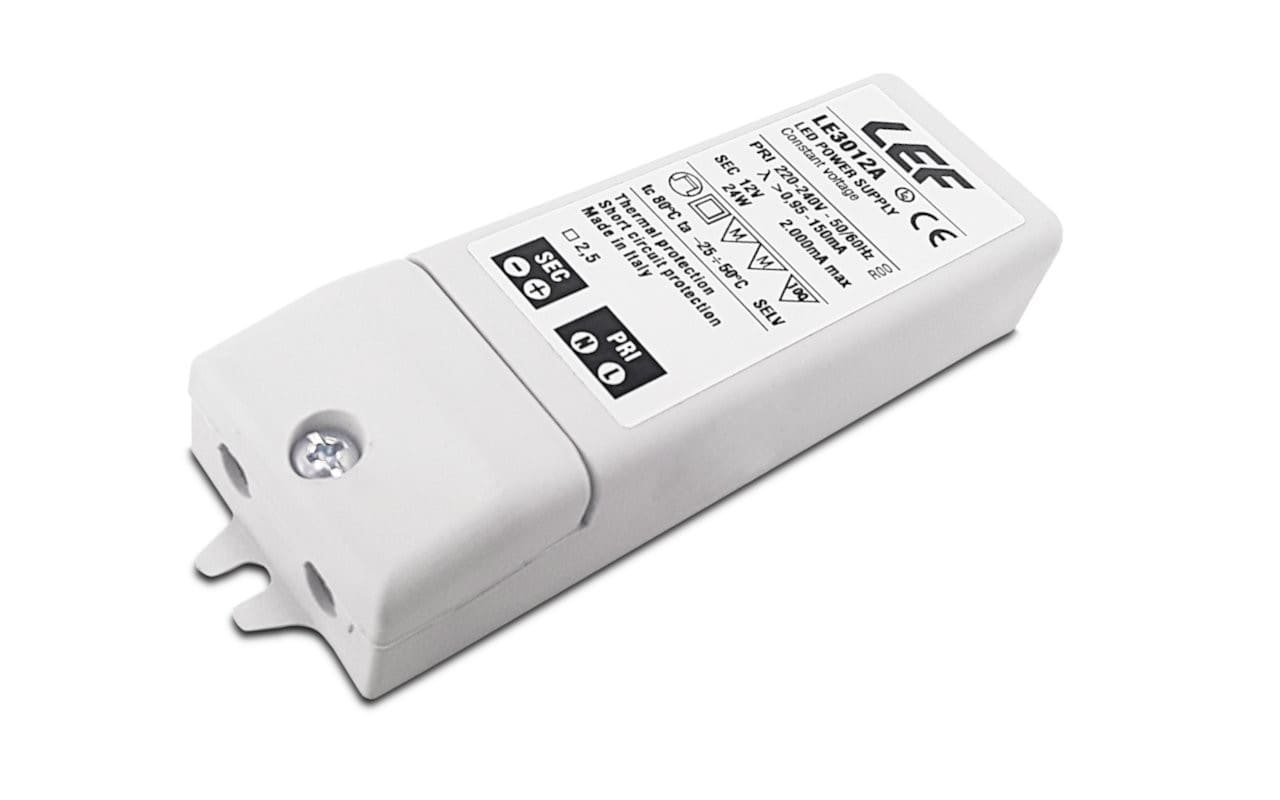LEF LIGHTING SRL LEFLE3012A ALIM. LED TENS. COSTANTE 30W 12VDC