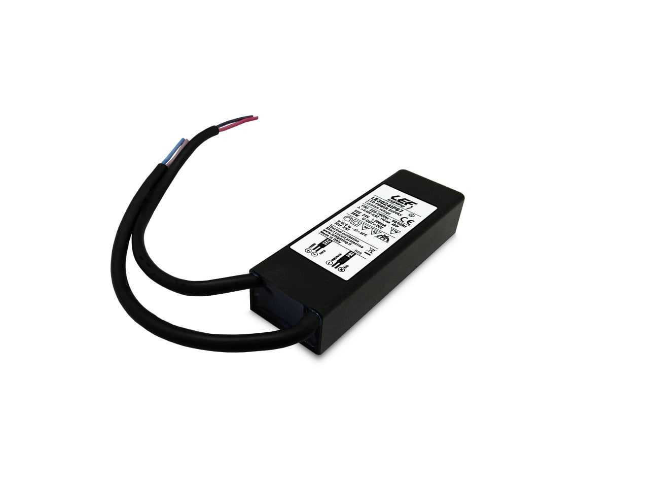 LEF LIGHTING SRL LEFLE3024IP67 ALIM. LED TENS. COSTANTE 30W 24VDC IP67