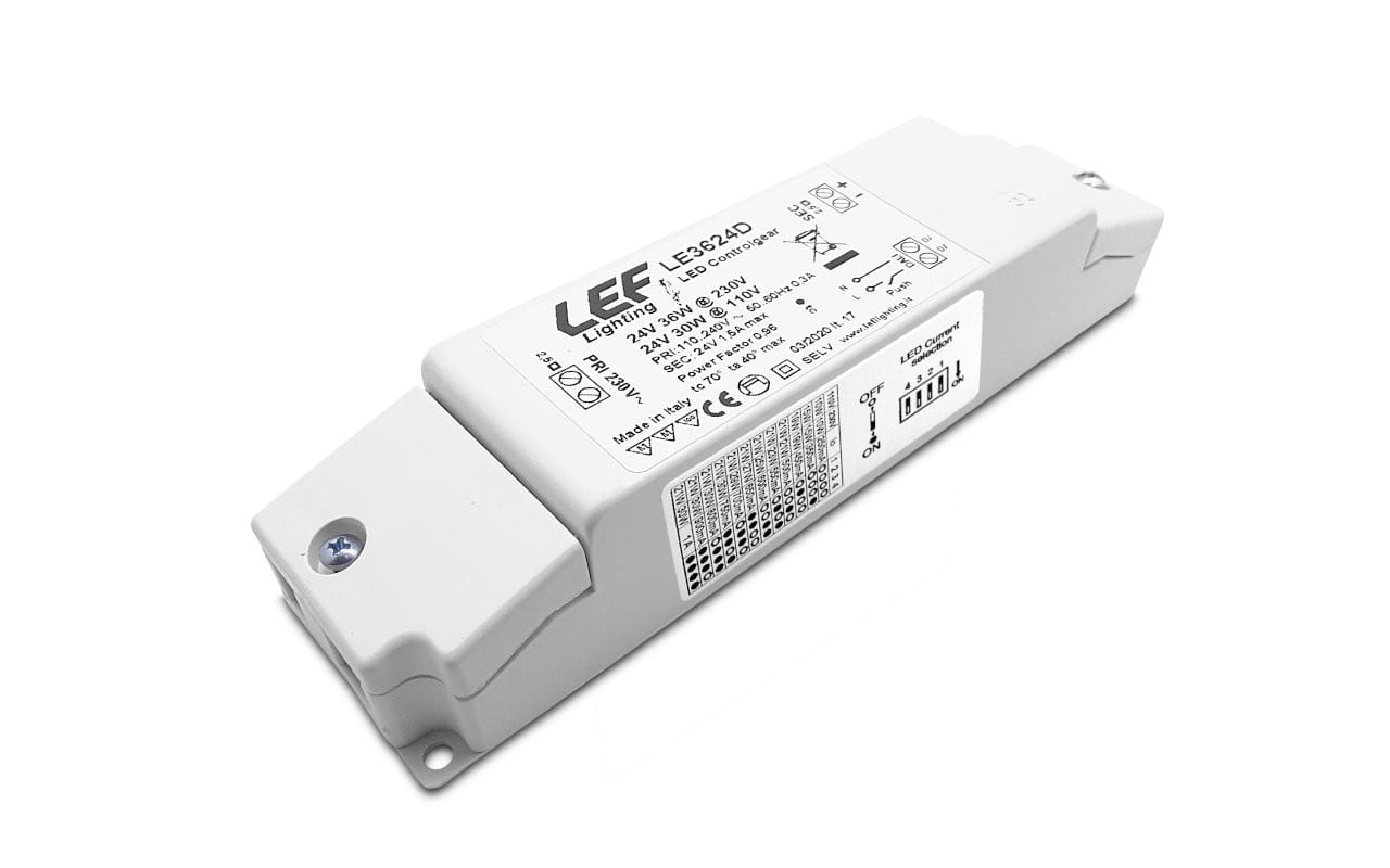 LEF LIGHTING SRL LEFLE30MCH ALIM. LED. 250 1000MA 10 30W IP20