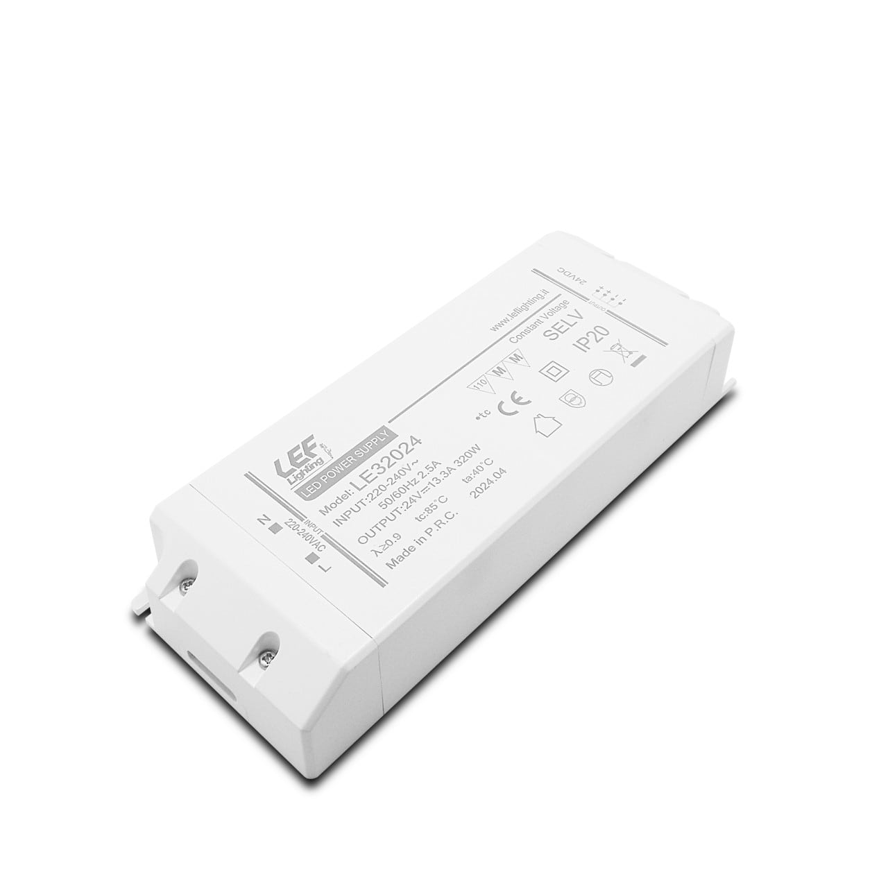 LEF LIGHTING SRL LEFLE32024 ALIM. LED TENS. COSTANTE 320W 24VDC IP20