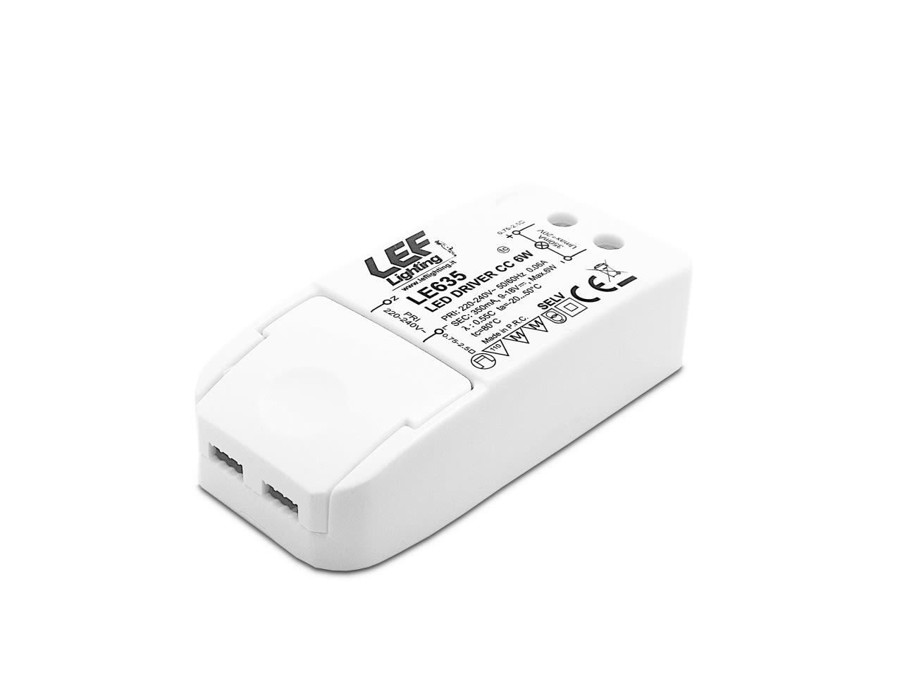 LEF LIGHTING SRL - LEFLE635 ALIM. LED CORR. COSTANTE 350MA 5,6W IP20