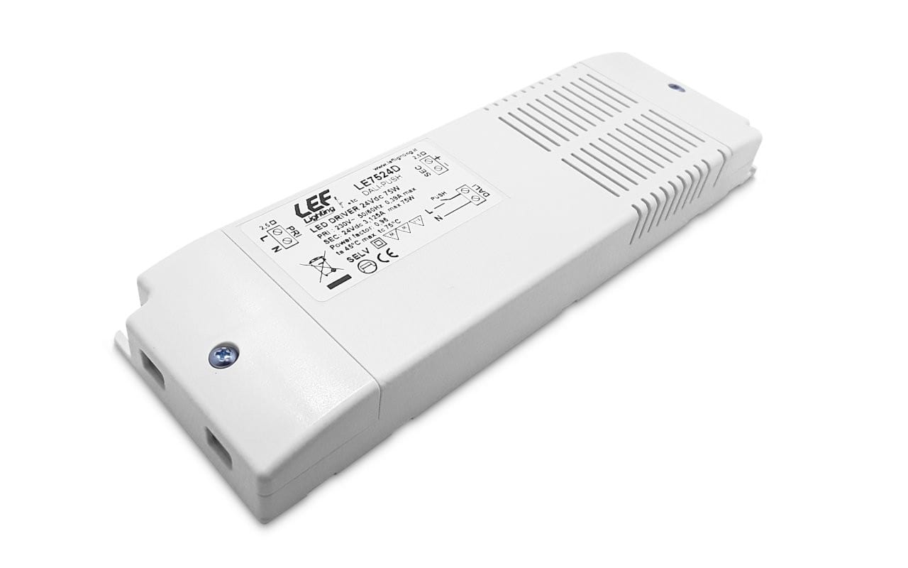 LEF LIGHTING SRL LEFLE7524D ALIM.LED TENS.COST. 75W 24VDC DIM.DALI/P