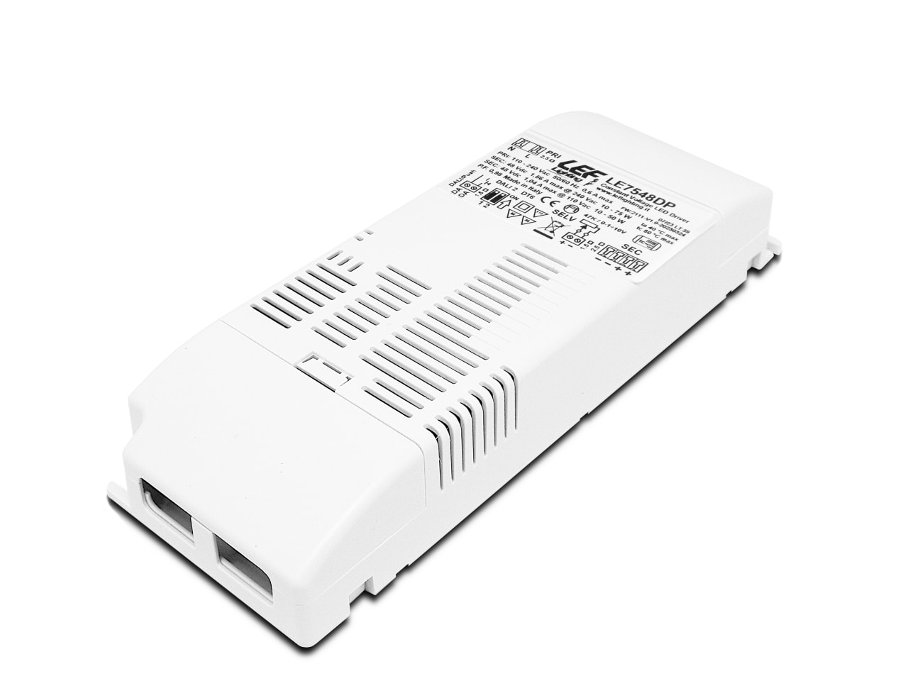 LEF LIGHTING SRL LEFLE7548DP ALIM.LED 75W 48V DIM. DALI/PUSH/1-10V