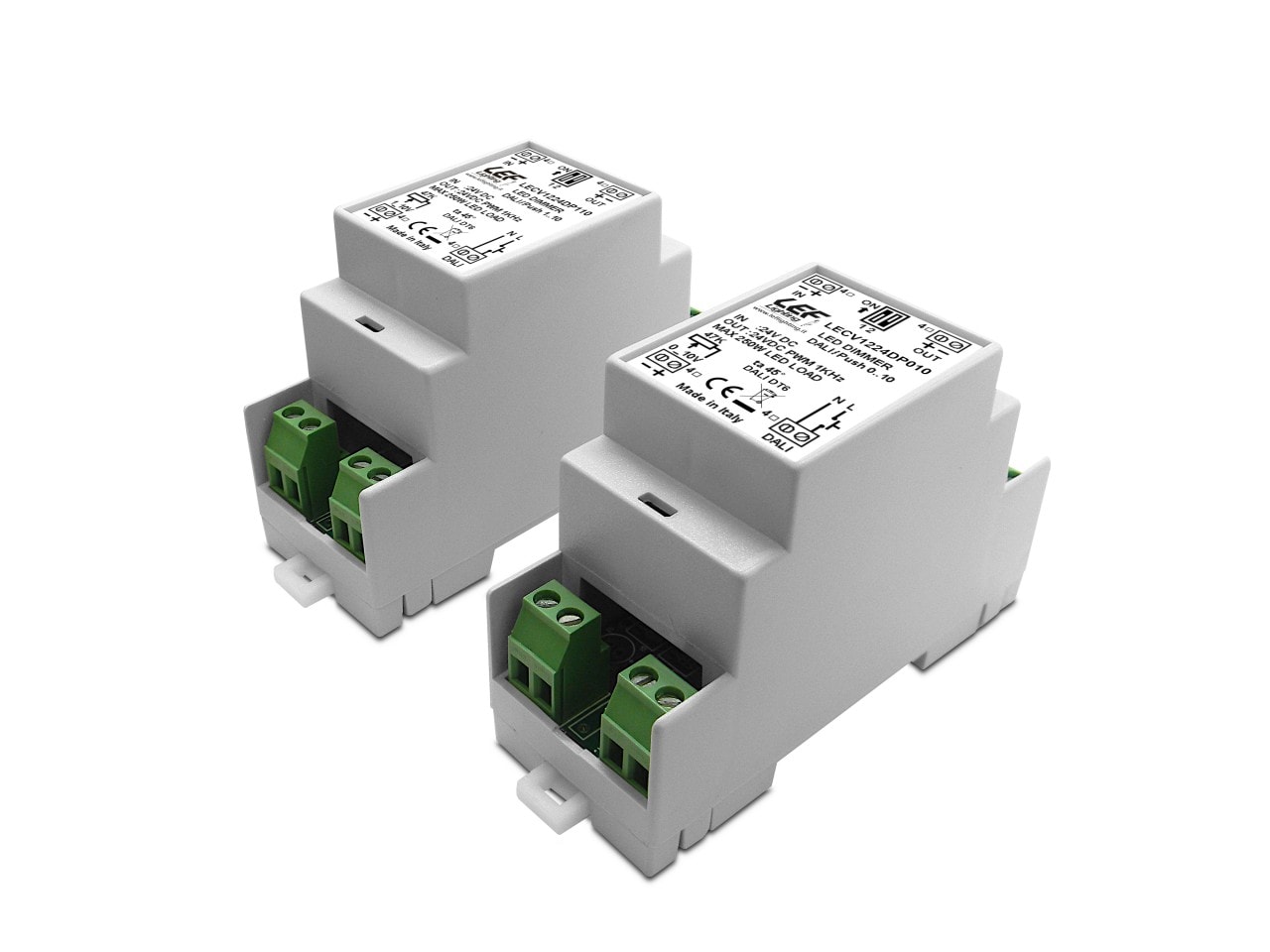 LEF LIGHTING SRL - LEFLECV1224DP010 INTER.DIMM. 12-24VDC 12A PUSH/DALI/0-10V
