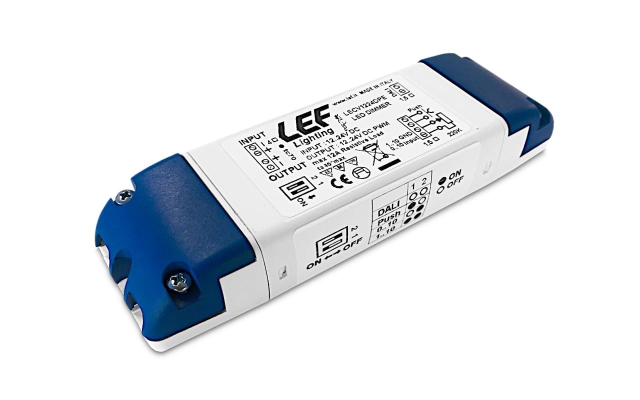 LEF LIGHTING SRL LEFLECV1224DPE INTER. DIMM. 12-24VDC 12A DIMM