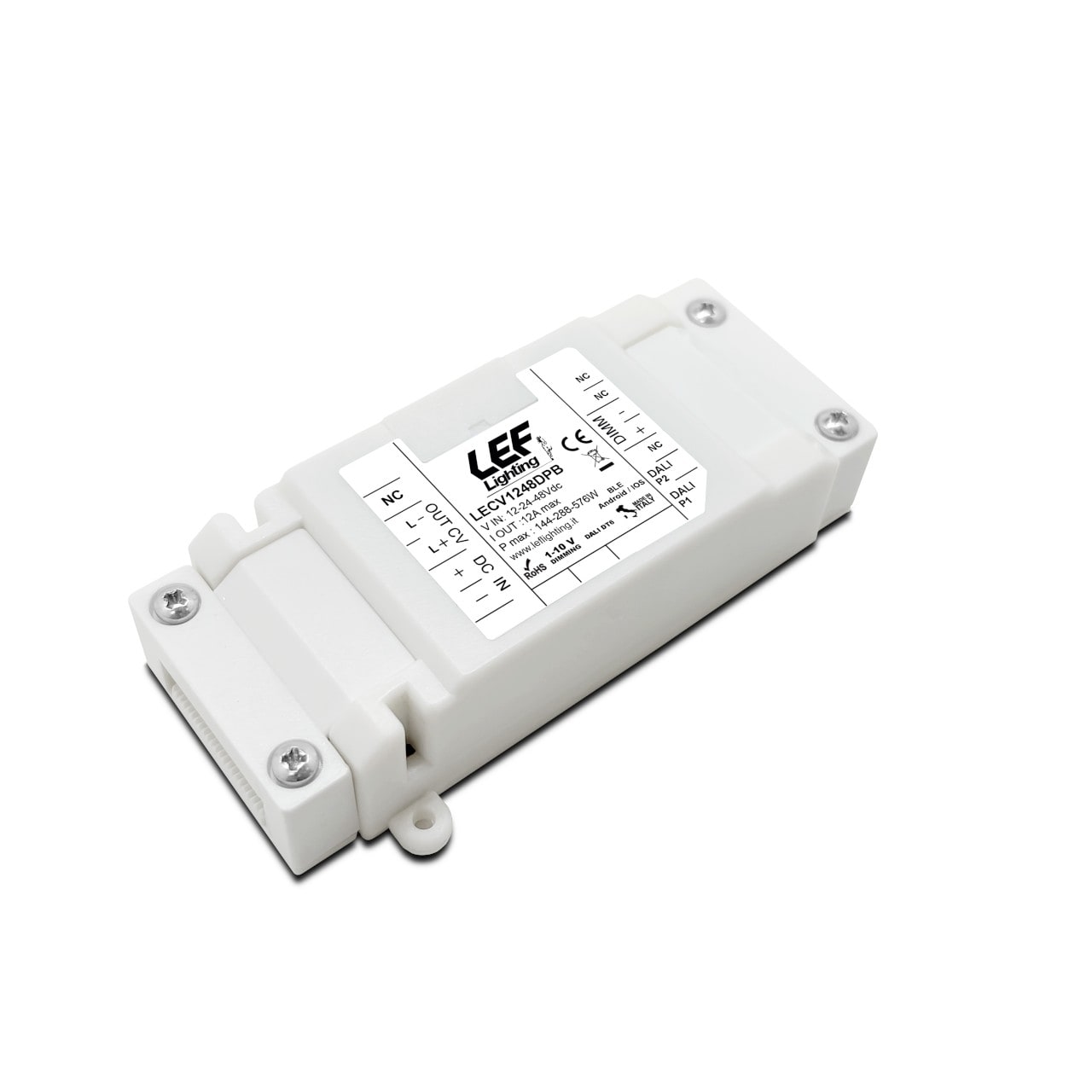 LEF LIGHTING SRL LEFLECV1248DPB INTER. DIMM. 12-24-48VDC CV 12A BLE